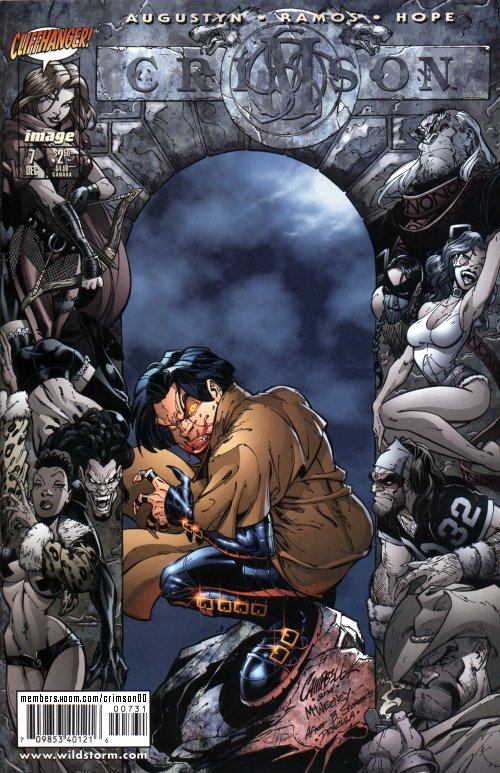 CRIMSON - Cover #7 - Jeff Scott Campbell